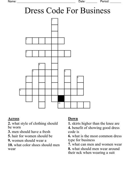 ATTIRE crossword clue .